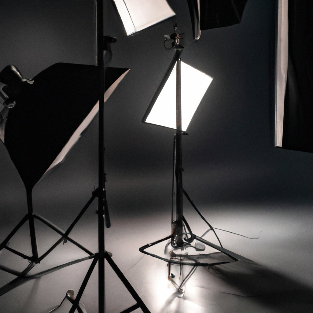 Nuestro estudio minimalista con luz natural y softbox